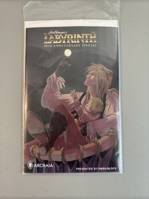LABYRINTH Jim Henson No. 1 Comic 30th Anniversary Special Nerd Block NEW
