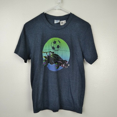 Port & Co T-shirt Kids Large Heather Blue RC Car Graphics Boys Top Tee