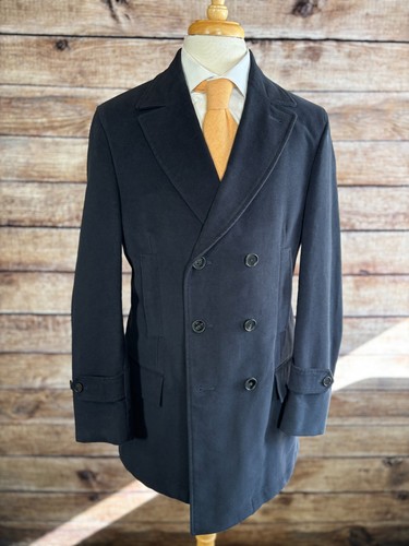 Sid Mashburn Moleskin Cotton Peacoat Size 42 (52 EUR)