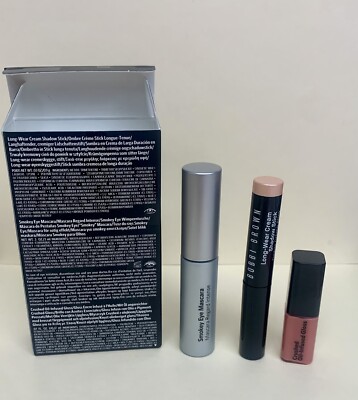 Bobbi Brown Easy Essentials Trio Travel Set Mini Size New | eBay