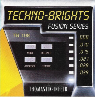 Thomastik-Infeld Techno-Brights 08-39 Saiten für E-Gitarre TB108
