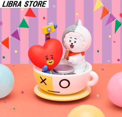 Selten Bts BT21 Transporter Park Kuji 2023 Rj & Tata Figur Jin V Express Ab