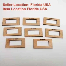 Plywood Servo Mounting Plate Tray for Single Hitec HS-85MG Servo, 8 pcs USA