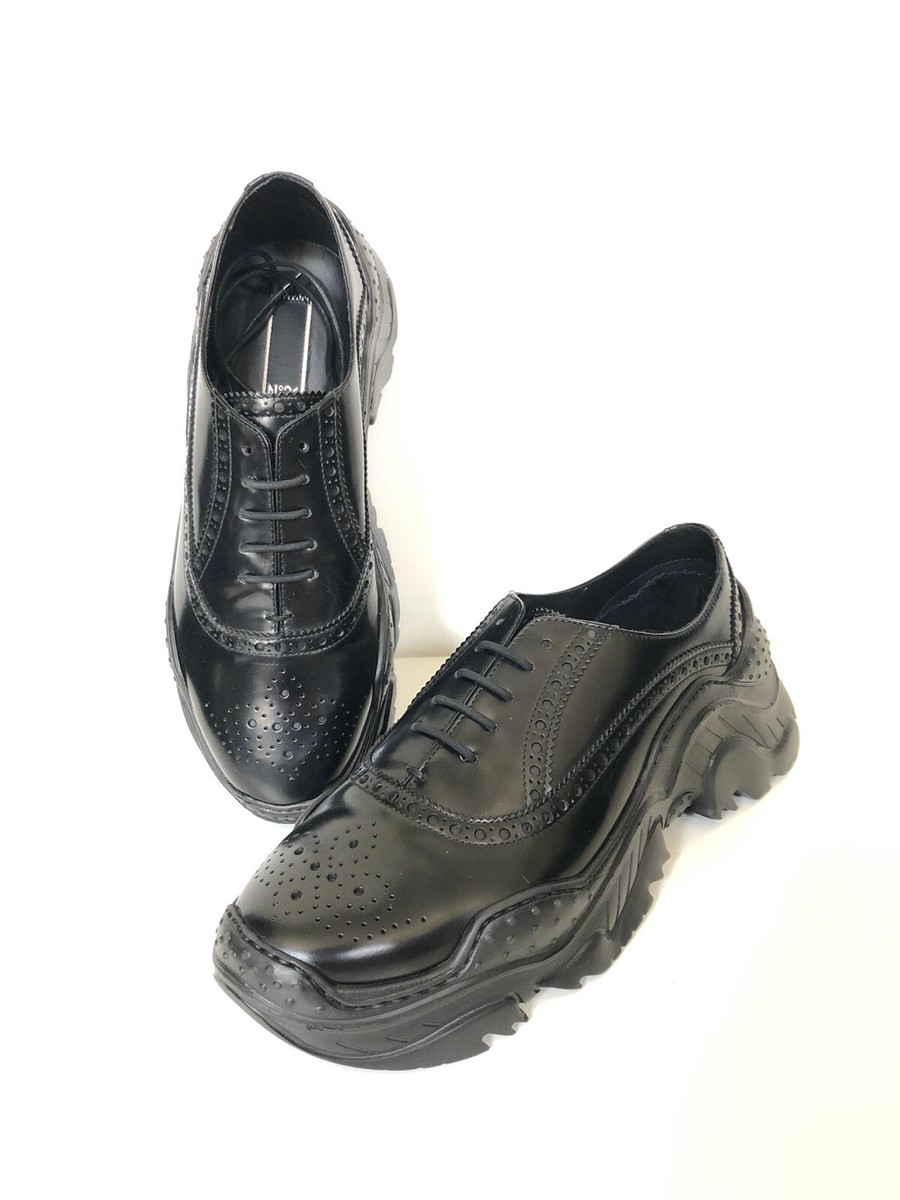 Nº21 Black Sneaker Shoes Size 40 / 9 Made In Italy N 21 Shoes | eBay main image 4