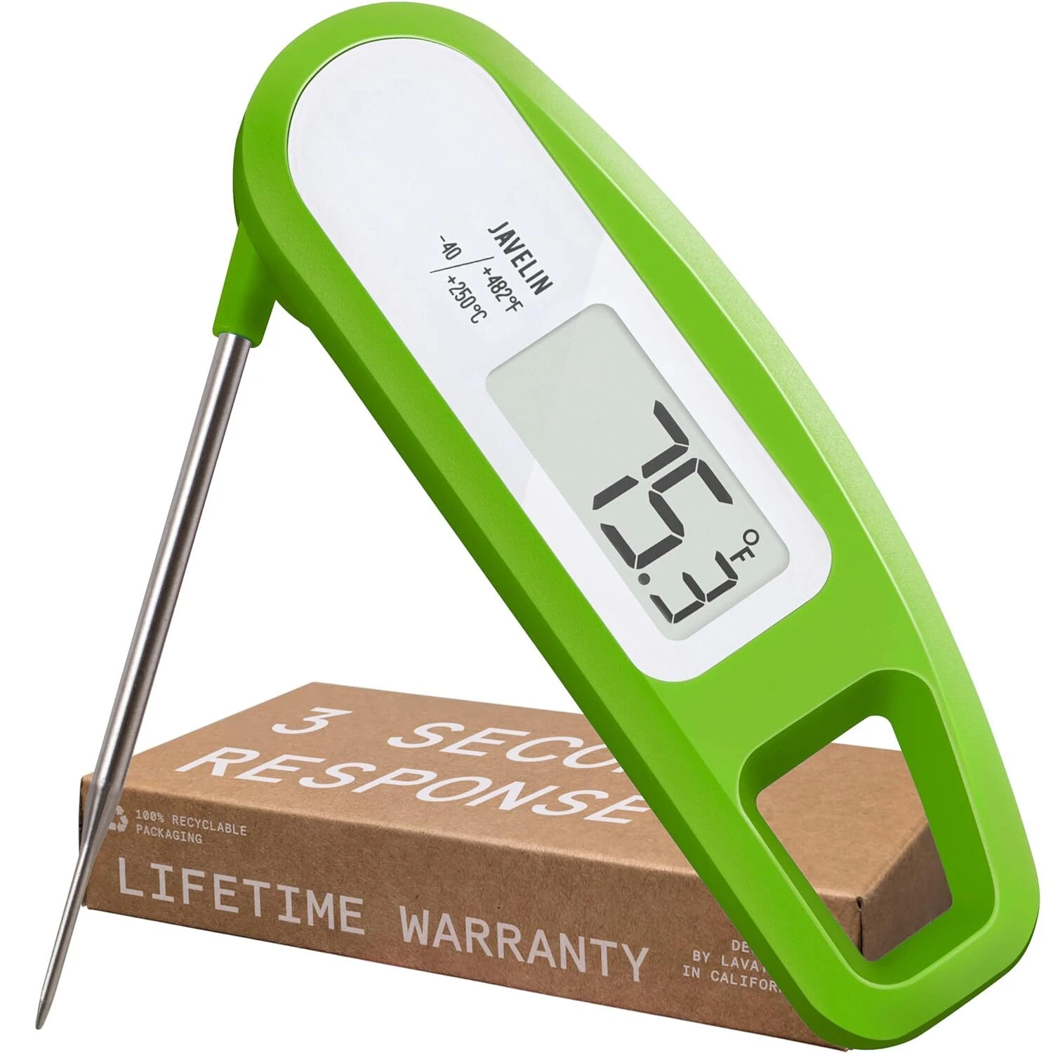 Lavatools PT12 Javelin Ultra Fast Digital Instant Read Meat Thermometer for and
Opens in a new windo