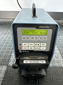 SciLog ChemTec Peristaltic Pump with TANDEM Model 1081 Head