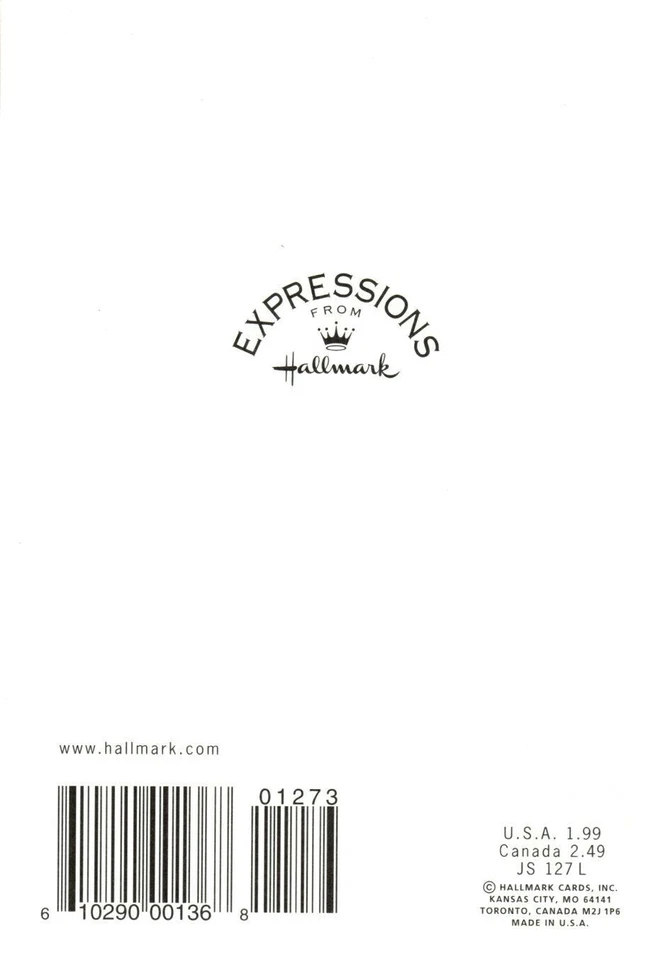 With Sympathy Thinking & Wishing You Peace White Dove Theme Hallmark Card - Image 3 of 3