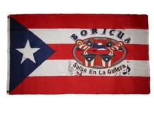 3x5 Puerto Rico Boricua Salsa En La Gallera Premium Flag 3'x5' Banner Grommets