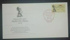 RA) 1997, MEXICO, POET, ANDRES ELOY BLANCO, FDC, XF