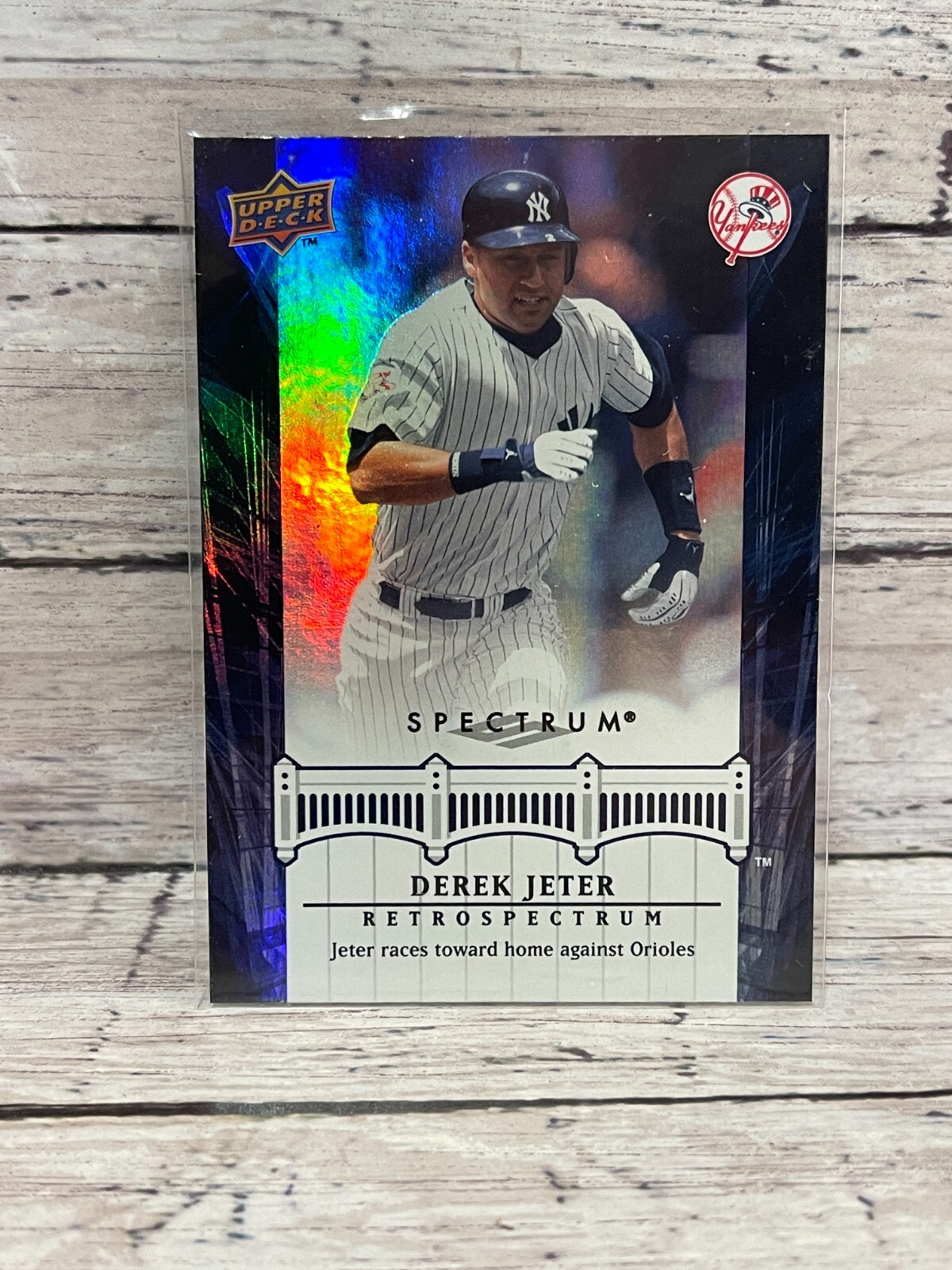 2008 Upper Deck Spectrum Derek Jeter Retrospectrum #DJ52 Derek Jeter
