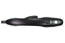 Exterior Outer Outside Door Handle Black with Smart Entry Front Left Driver Side