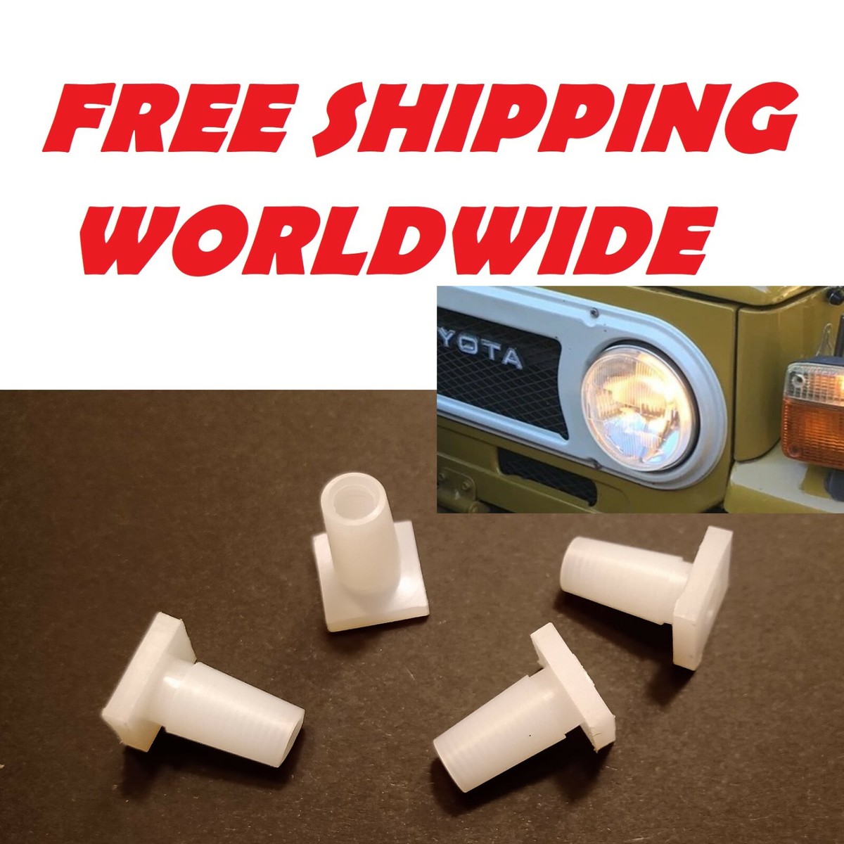 Genuine Toyota Headlight Adjustment Kit For Land Cruiser FJ40, FJ60, FJ55 & More