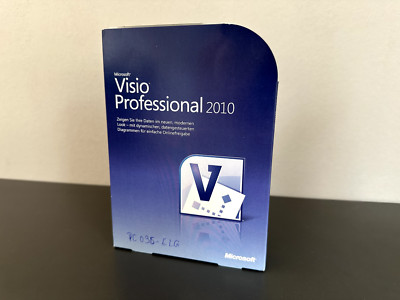 Microsoft Visio Professional Pro 2010 DVD Retail Box Deutsch D87-04397