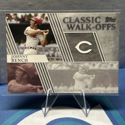 2012 Topps Classic Walk-Offs Johnny Bench #CW-3 Cincinnati Reds