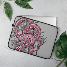 CHERRY PIE Laptop Sleeve GRAY  