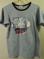 The Simpsons ~ Average Moe's ~ Springfield Blue Adult Med. T-SHIRT ~ Free Ship