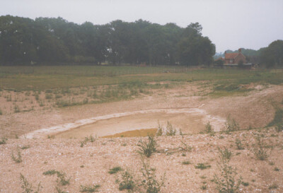 Photo 6x4 Source of the River Test (or not) Ashe The map shows a pond lab c1989