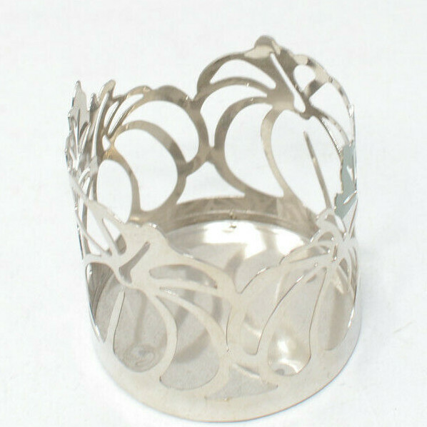 Yankee Candle Fragrance Spheres Holder Silver Filigree Pumpkins Autumn