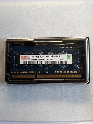 hynix 1GB 1Rx8 PC3-10600S-9-10-B1 Neu