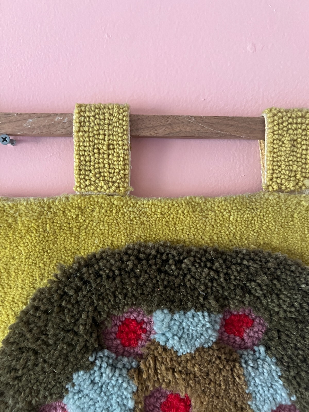 Vintage 1960's Mid Century Modern Evelyn Ackerman ERA Industries Tapestry