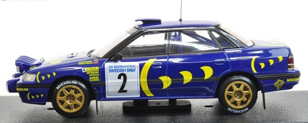 hpi MIRAGE 1/43 スバル レガシィ RS サンレモ 1993 HPI 1/43 SUBARU LEGACY RS 1993 SWEDISH RALLY #2 C.McRae/D.Ringer