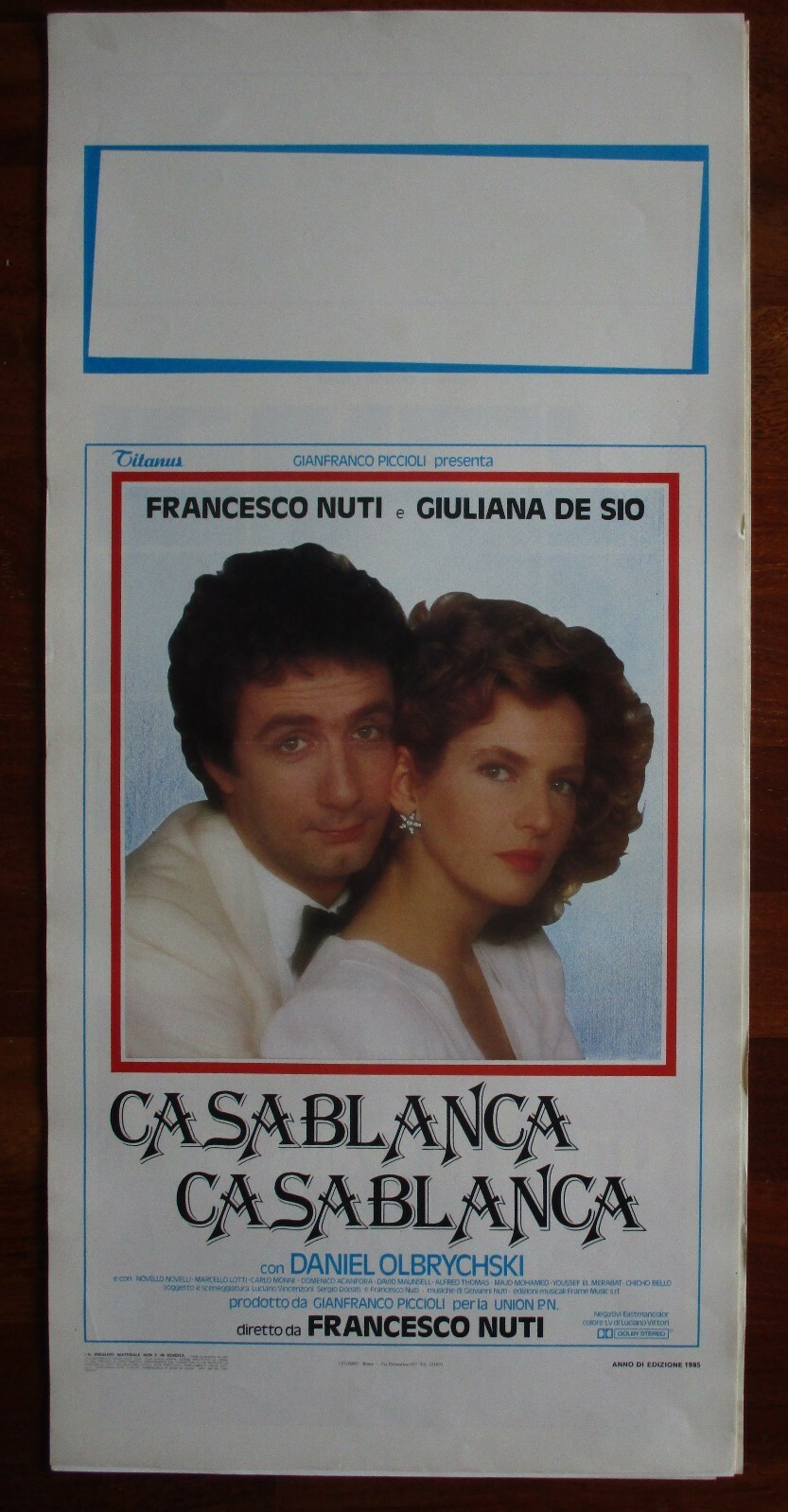 Locandina di Casablanca, Casablanca (1985)