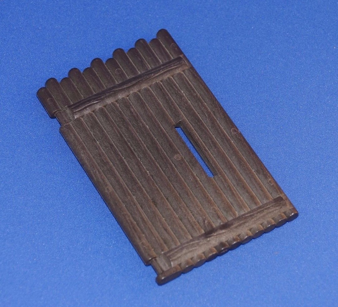 Plaque Marron/beige Playmobil Western - Pour Quartier Général - Pièces 3419, 3773, 3806