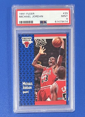 1991 Fleer Michael Jordan #29 PSA 9 Mint | eBay