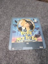 To Be or Not To Be 1983 LaserDisc Comedy Mel Brooks Chris Lloyd CED Videodisc