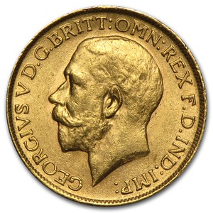 SPECIAL PRICE! 1911-1925 Great Britain Gold Sovereign George V AU