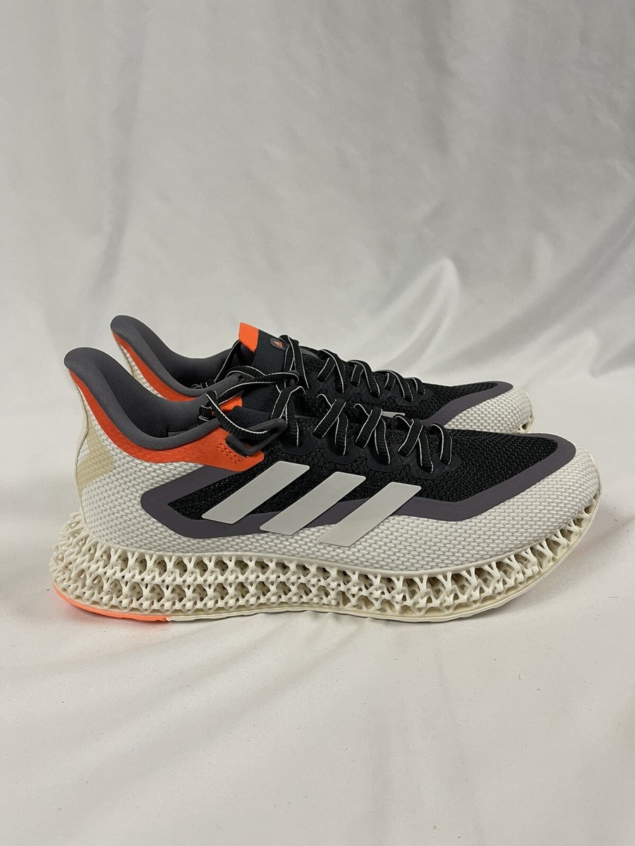 Adidas 4DFWD 2 Carbon Grey Cream Orange Running GX9250 Men's Size