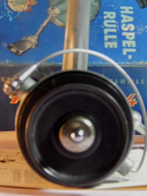 1957 vintage first version ABU 444 Record spinning reel-used