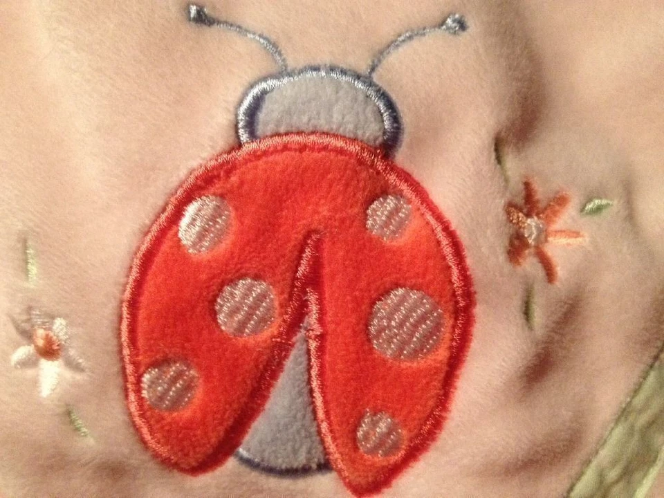 LOVEY Linda Bruce Notting Hill Londres Rosa Sólido Niñas Bebé Manta de Seguridad Foto 4 de 4