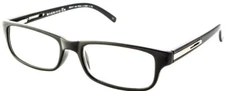 Foster Grant Brandon Black Reading Glasses