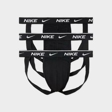 NWT 3  Authentic NEW NIKE DRI FIT BLACK JOCKS...