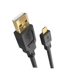  - Micro USB Cable 3ft Male to Male Micro USB Charging Cable Data 3FT Black