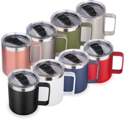 14oz Insulated Stainless Steel Coffee Mug with Lid Bulk 8 Pack,Double Wall  Va... | eBay