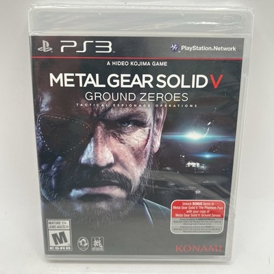 Metal Gear Solid 5 V: Ground Zeroes PS3 Brand New PlayStation 3