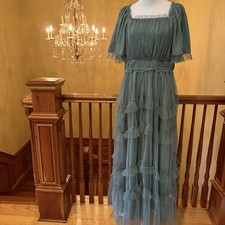 Baltic Born Magdalena Tulle Maxi Dress Wmn’s L