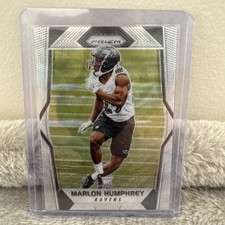 MARLON HUMPHREY 2017 Panini Prizm Blue Wave Prizm #/149 Rookie Card (RC) #214 SP. rookie card picture