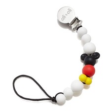 Silicone Pacifier Clip for Baby Mouse 100 Food-Grade BPA Free Newborn Paci...
