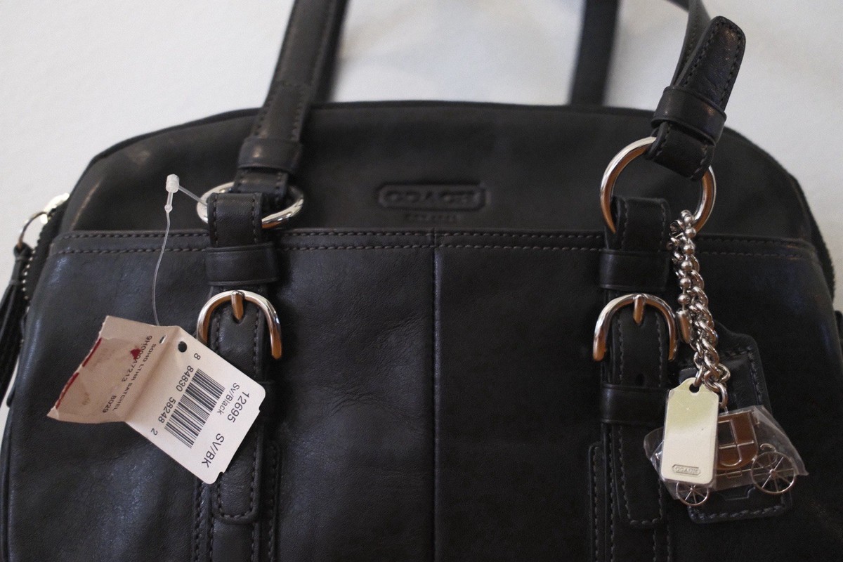 Coach Soho Bonnie Satchel 12695 Black Leather - NWT | eBay