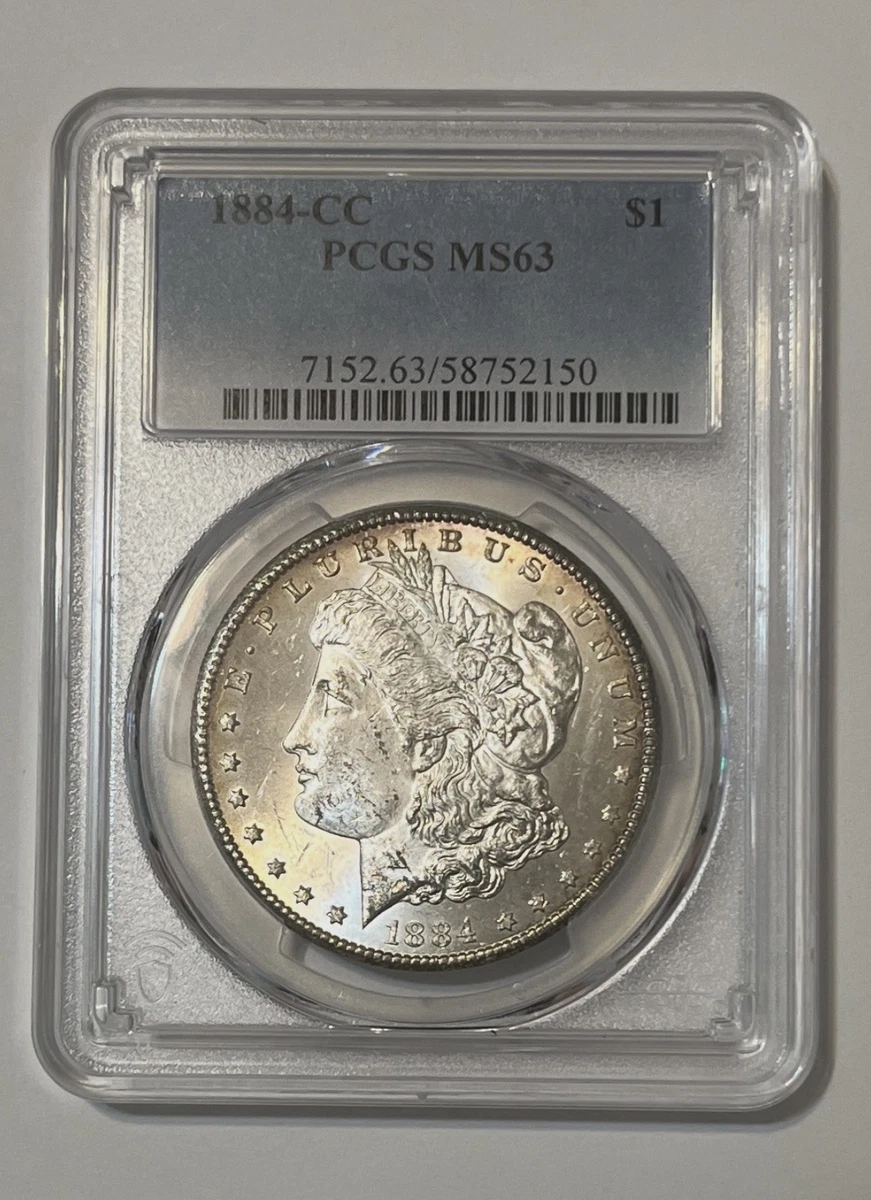 MS 63 Graded 1884 Year Morgan US Dollars (1878-1921) for sale | eBay