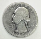 1937 Washington Quarter - Free Shipping