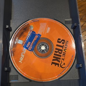 Soviet Strike (Sega Saturn, 1997)  Box,cover, disc no manual