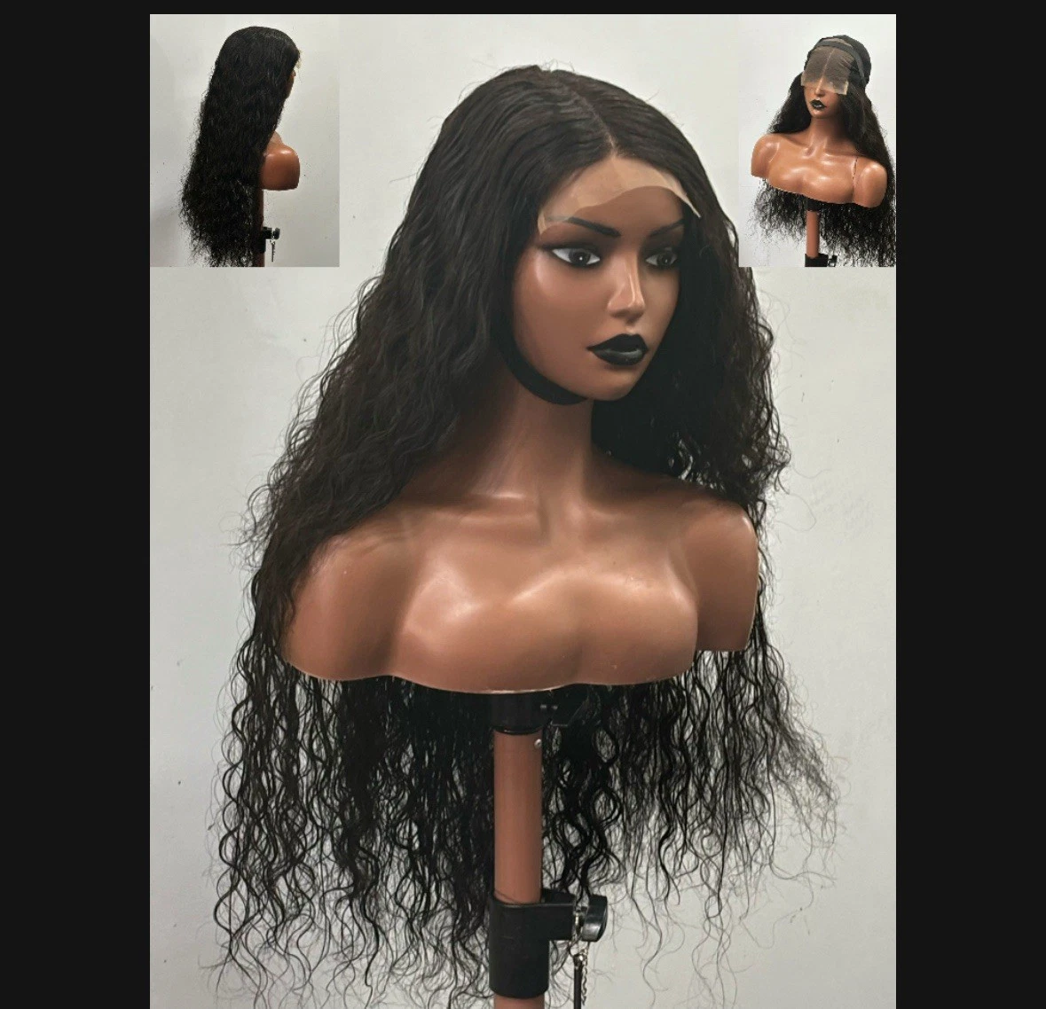 Luxe Wave Human Hair Blend, 28 Inch Maintenance Leave In Conditional & Serum