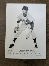 Sandy Koufax, Dodgers Vintage Hall of Fame Picture Pack Photo