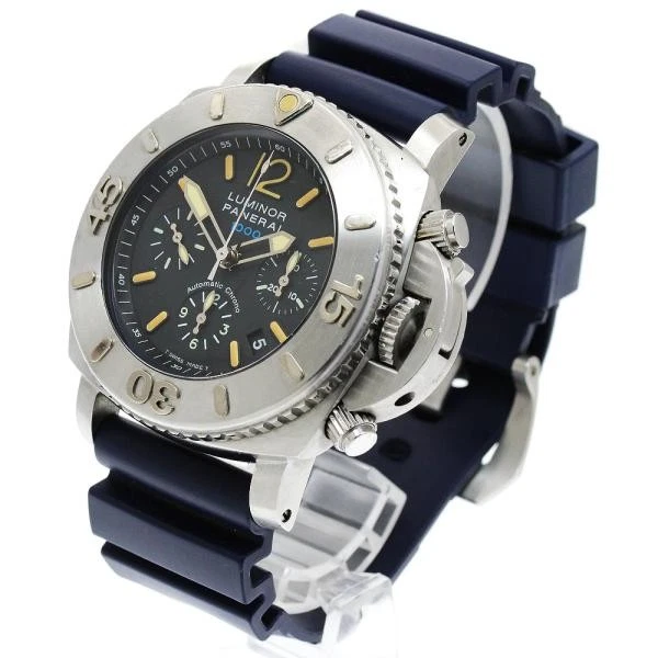 Panerai — Officine Panerai Submersible Chrono 1000 PAM00187 47mm SS Automatic Watch #C1598