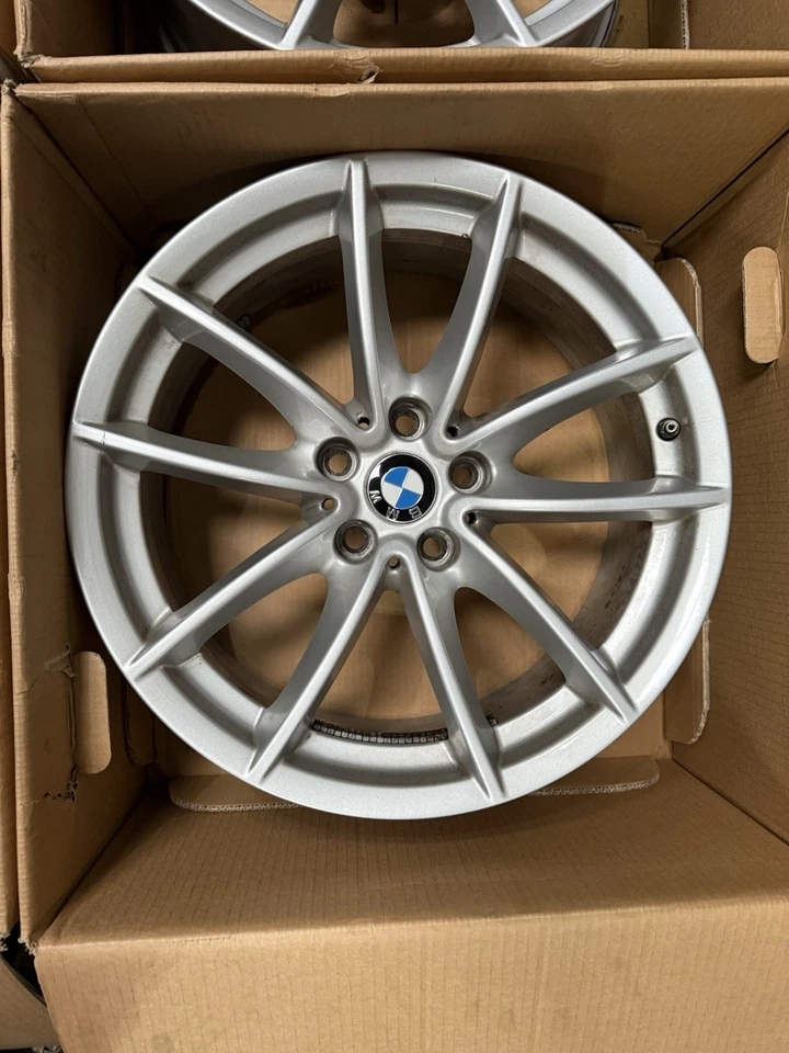 4x Llantas de aluminio BMW 7x 18 pulgadas serie 3 serie 4 serie 5 X4 X3 G02 G01 ET22 6880047 Styling 618 - Imagen 4 de 4