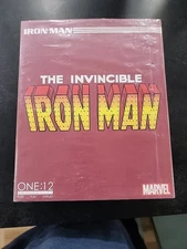 Mezco One: 12 Collective Marvel The Invincible Iron Man Action Figure Open Box 